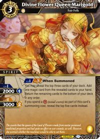 BSS01-094 - Divine Flower Queen Marigold - Rare