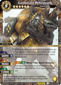 BSS01-083 - Godbeast Behemoth - X Rare