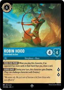 The First Chapter - 157/204 - Robin Hood - Unrivaled Archer - Super Rare