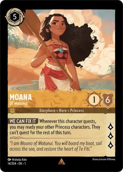 The First Chapter - 014/204 - Moana - Of Motunui - Rare