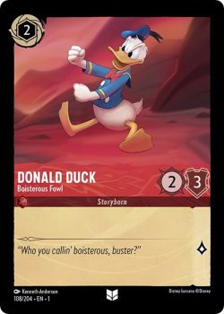 The First Chapter - 108/204 - Donald Duck - Boisterous Fowl - Uncommon