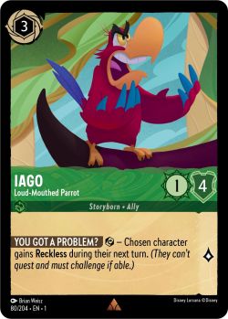 The First Chapter - 080/204 - Iago - Loud-Mouthed Parrot - Rare