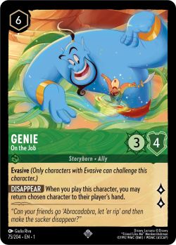 The First Chapter - 075/204 - Genie - On the Job - Super Rare
