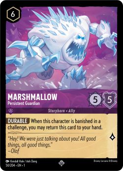 The First Chapter - 050/204 - Marshmallow - Persistent Guardian - Super Rare
