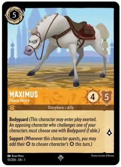 The First Chapter - 010/204 - Maximus - Palace Horse - Super Rare