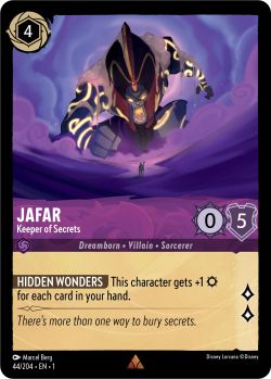 The First Chapter - 044/204 - Jafar - Keeper of Secrets - Rare