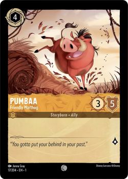 The First Chapter - 017/204 - Pumbaa - Friendly Warthog - Common