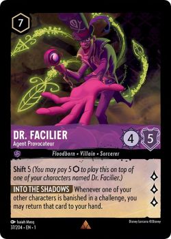 The First Chapter - 037/204 - Dr. Facilier - Agent Provocateur - Rare