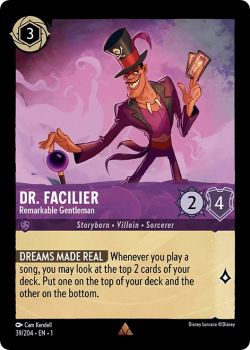 The First Chapter - 039/204 - Dr. Facilier - Remarkable Gentleman - Rare