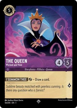 The First Chapter - 056/204 - The Queen - Wicked and Vain - Super Rare