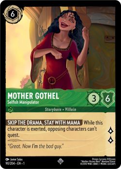 The First Chapter - 090/204 - Mother Gothel - Selfish Manipulator - Super Rare