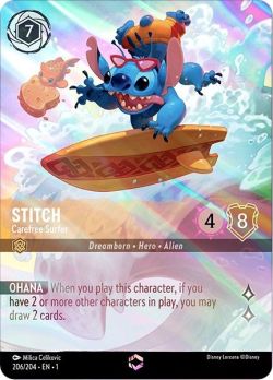 The First Chapter - 206/204 - Stitch - Carefree Surfer (Enchanted) - Enchanted