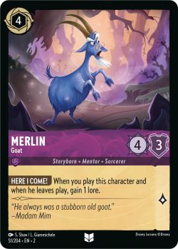 Rise of the Floodborn - 051/204 - Merlin - Goat - Uncommon