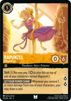 Rise of the Floodborn - 019/204 - Rapunzel - Gifted Artist - Uncommon