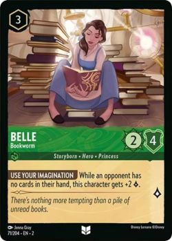 Rise of the Floodborn - 071/204 - Belle - Bookworm - Uncommon