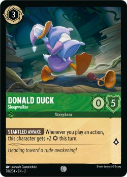 Rise of the Floodborn - 078/204 - Donald Duck - Sleepwalker - Common