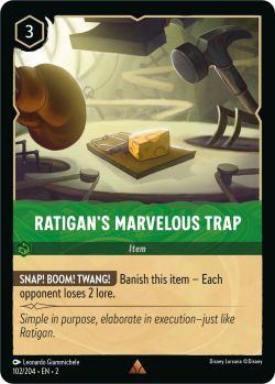 Rise of the Floodborn - 102/204 - Ratigan's Marvelous Trap - Rare