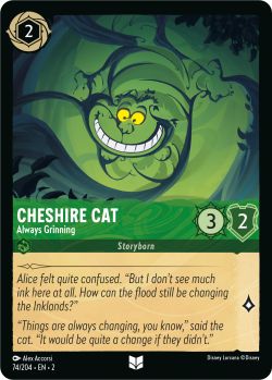 Rise of the Floodborn - 074/204 - Cheshire Cat - Always Grinning - Uncommon