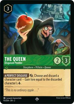 Rise of the Floodborn - 093/204 - The Queen - Disguised Peddler - Super Rare
