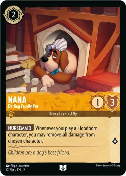 Rise of the Floodborn - 017/204 - Nana - Darling Family Pet - Uncommon