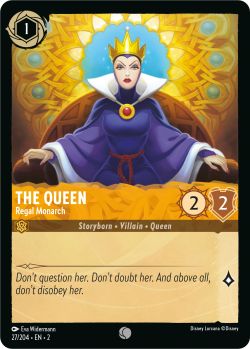 Rise of the Floodborn - 027/204 - The Queen - Regal Monarch - Common