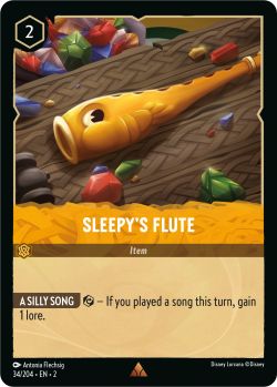 Rise of the Floodborn - 034/204 - Sleepy's Flute - Rare