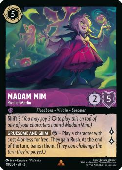 Rise of the Floodborn - 048/204 - Madam Mim - Rival of Merlin - Rare