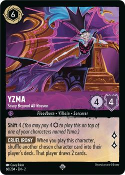 Rise of the Floodborn - 060/204 - Yzma - Scary Beyond All Reason - Super Rare