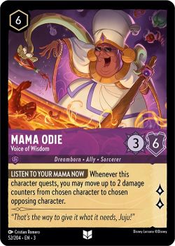 Into the Inklands - 052/204 - Mama Odie - Voice of Wisdom - Uncommon