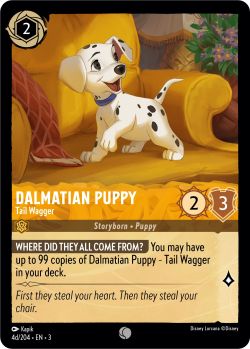 Into the Inklands - 04d/204 - Dalmatian Puppy - Tail Wagger (4d/204) - Common