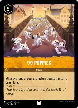 Into the Inklands - 024/204 - 99 Puppies - Uncommon