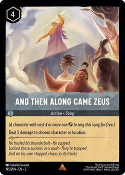 Into the Inklands - 195/204 - And Then Along Came Zeus - Rare