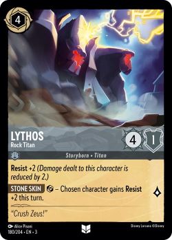Into the Inklands - 180/204 - Lythos - Rock Titan - Uncommon