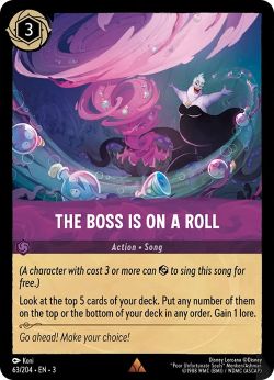 Into the Inklands - 063/204 - The Boss is on a Roll - Rare