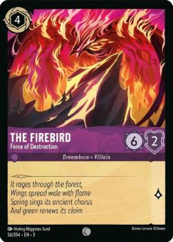 Into the Inklands - 056/204 - The Firebird - Force of Destruction - Common