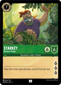 Into the Inklands - 088/204 - Starkey - Devious Pirate - Uncommon