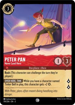 Into the Inklands - 119/204 - Peter Pan - Never Land Hero - Common