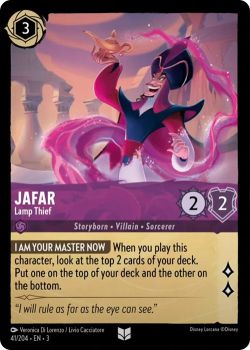Into the Inklands - 041/204 - Jafar - Lamp Thief - Uncommon