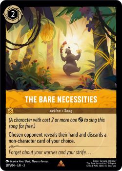 Into the Inklands - 028/204 - The Bare Necessities - Rare