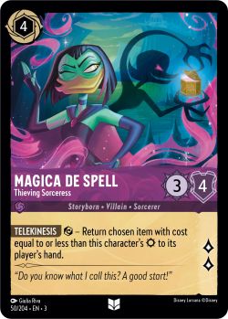 Into the Inklands - 050/204 - Magica De Spell - Thieving Sorceress - Uncommon