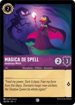 Into the Inklands - 048/204 - Magica De Spell - Ambitious Witch - Common