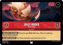 Into the Inklands - 135/204 - Jolly Roger - Hook's Ship - Uncommon