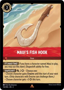 Into the Inklands - 132/204 - Maui's Fish Hook - Rare