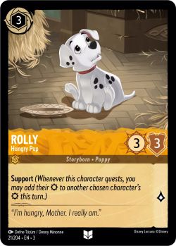 Into the Inklands - 021/204 - Rolly - Hungry Pup - Uncommon