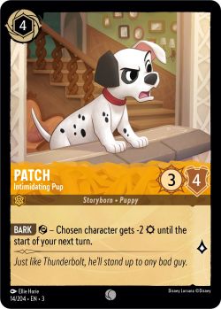 Into the Inklands - 014/204 - Patch - Intimidating Pup - Common