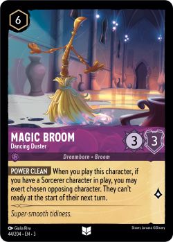 Into the Inklands - 044/204 - Magic Broom - Dancing Duster - Uncommon