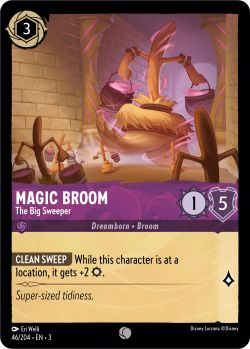 Into the Inklands - 046/204 - Magic Broom - The Big Sweeper - Common