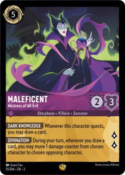 Into the Inklands - 051/204 - Maleficent - Mistress of All Evil - Legendary