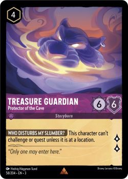 Into the Inklands - 058/204 - Treasure Guardian - Protector of the Cave - Rare