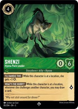 Into the Inklands - 085/204 - Shenzi - Hyena Pack Leader - Super Rare